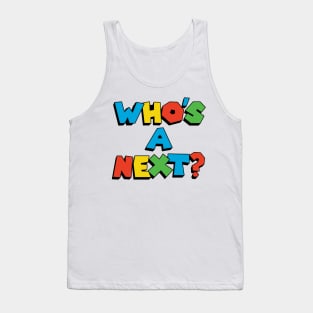 Who's A Next? Luigi Gamer Tank Top